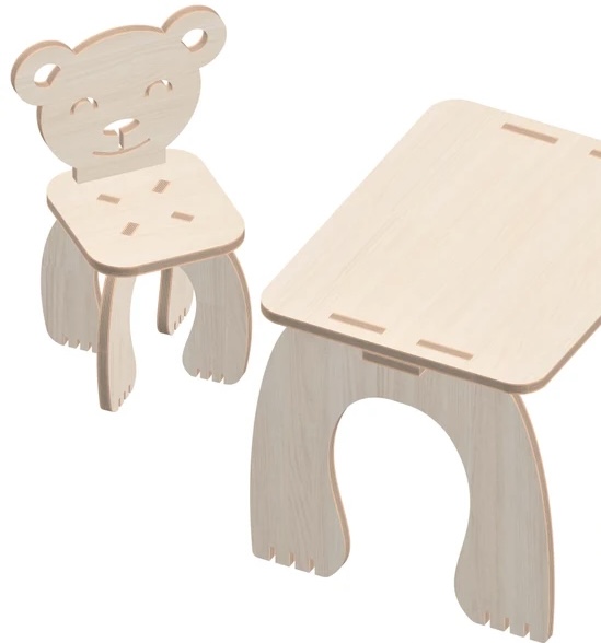 Bureau en bureau stoel